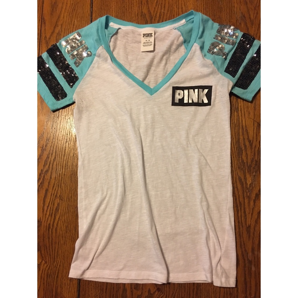 VS pink bling tee
